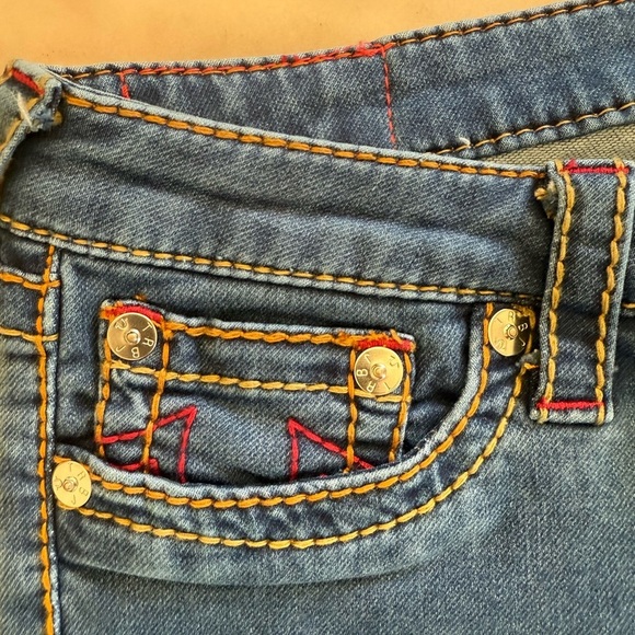 NWT True Religion Women's Blue Skinny Jeans size 34 - Picture 3 of 15